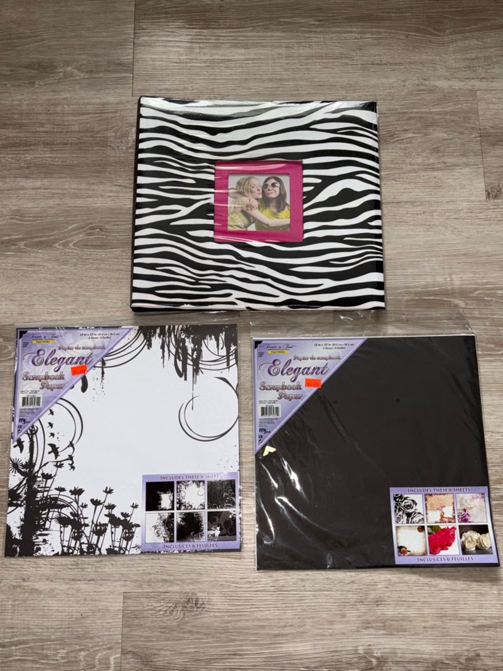 💥2/$33💥 NEW! Zebra Print Scrapbook Album